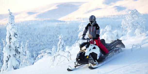 Snöskoter Bydalen